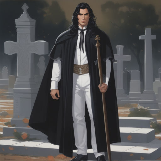 Midjourney prompt: the world of Vampire Hunter D - PromptHero