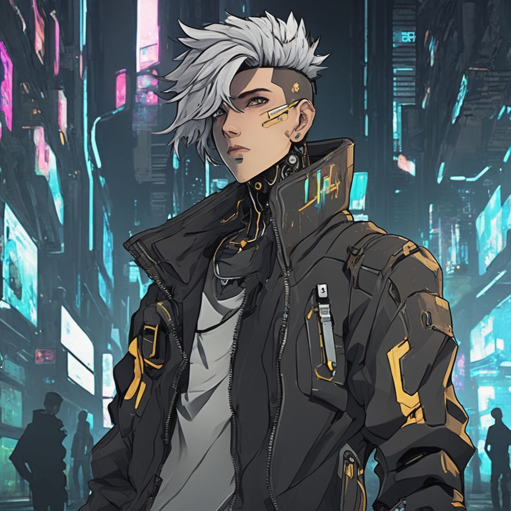 Cyberpunk Anime in 2023  Transhumanist art, Cyberpunk, Anime guys