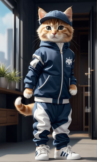 Cat discount adidas tracksuit