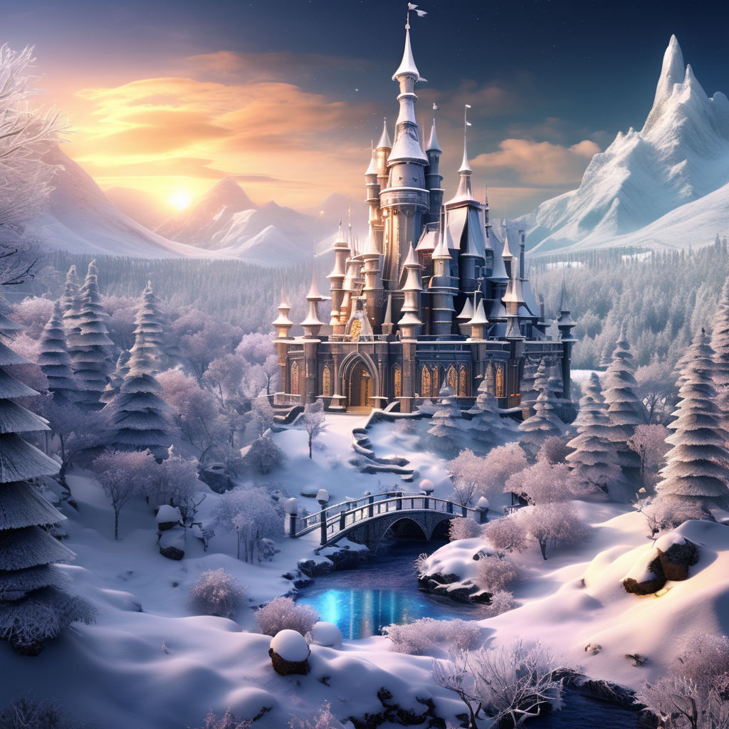 Castillo🏰 De Elsa❄  Frozen wallpaper, Frozen elsa castle, Frozen castle