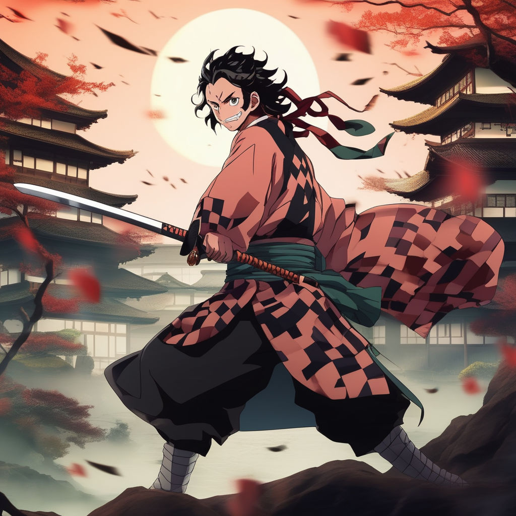 Oni Kimetsu no yaiba Style - Playground