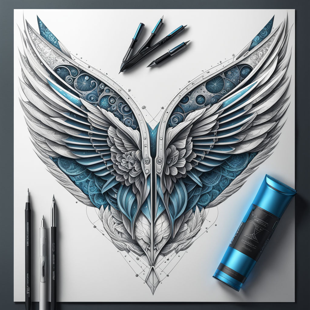 Wings Tattoo PNG, Vector, PSD, and Clipart With Transparent Background for  Free Download | Pngtree