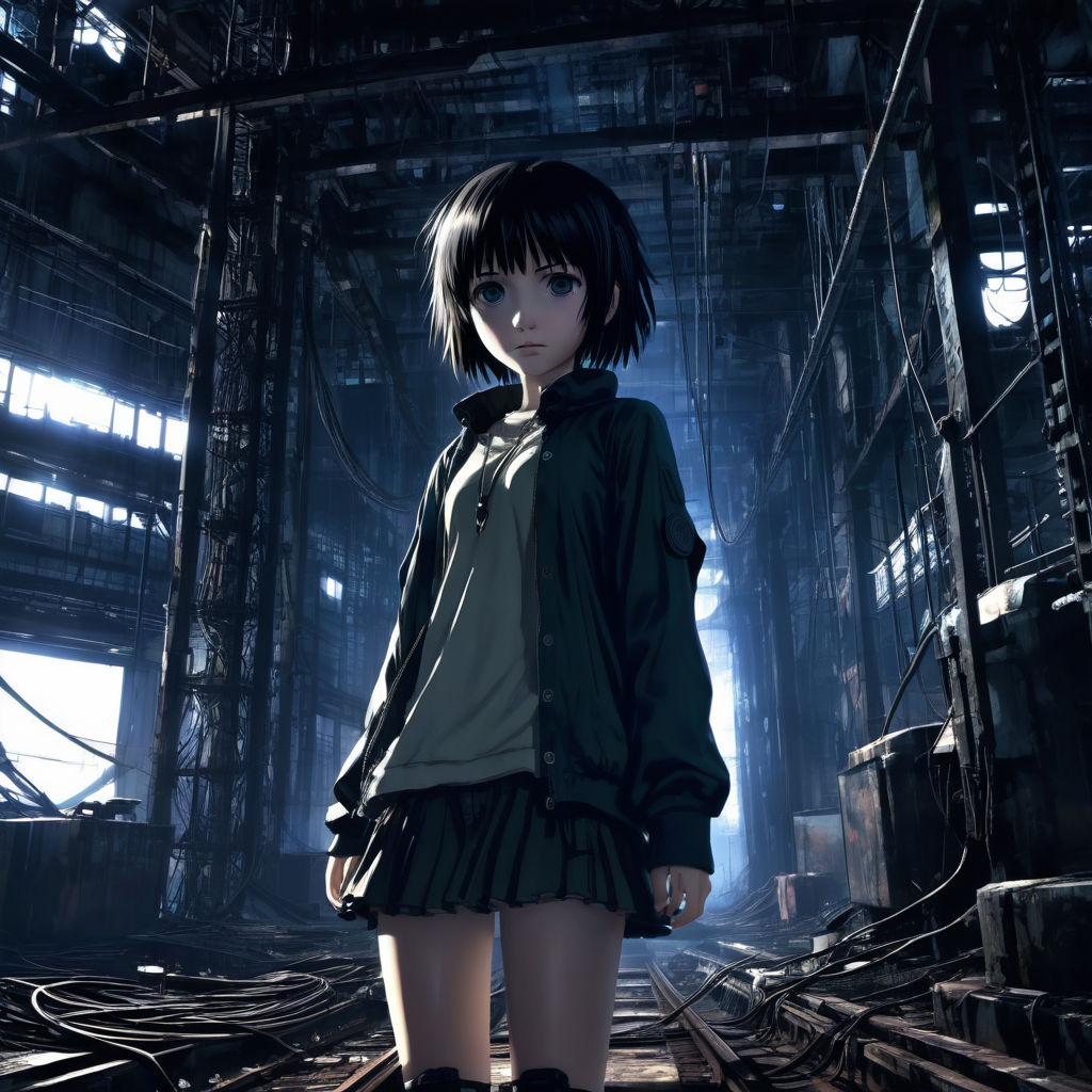 Mobile wallpaper: Anime, Landscape, Underground, Gate, Original, 553257  download the picture for free.