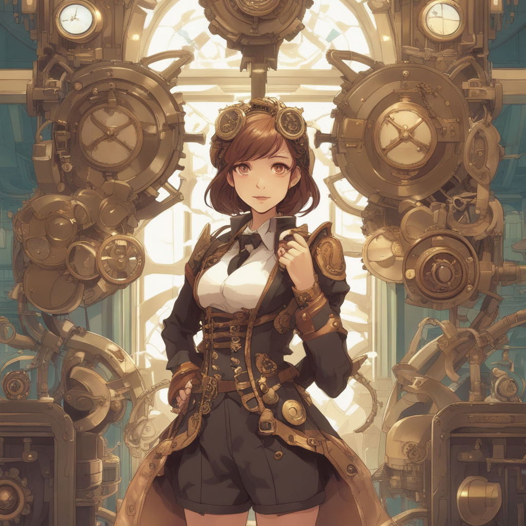 No 2 Steampunk Girl by Stephanie Rowley on Dribbble