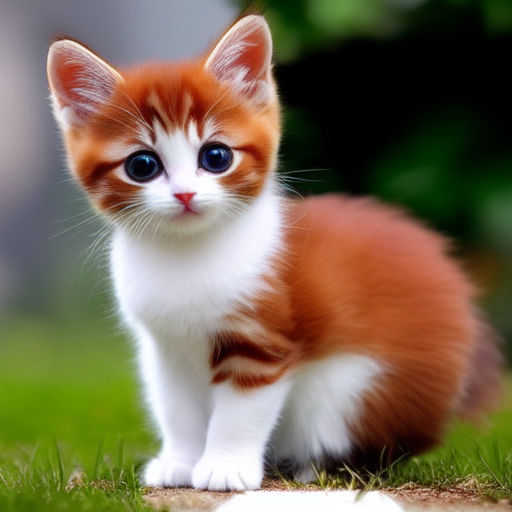 a cute red colored cat sleeping on a carpet reflective eyes ...