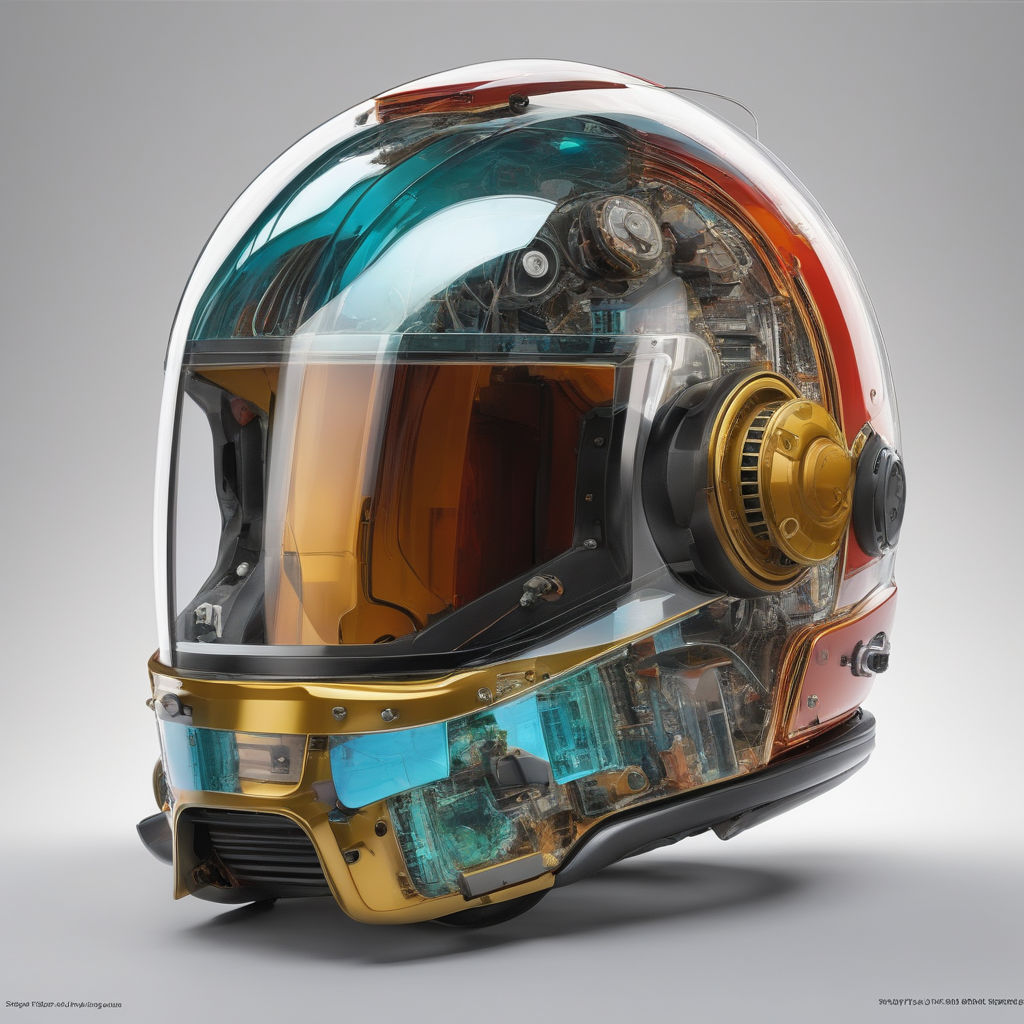 steampunk astronaut helmet