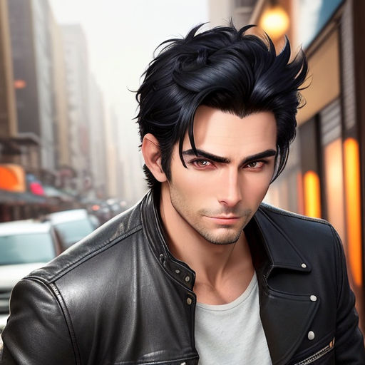 Help, I don't think he's from an anime and I know there's like a billion  other black-hair-gold-eyes man but wHo iS hE?🥺 : r/Findanime