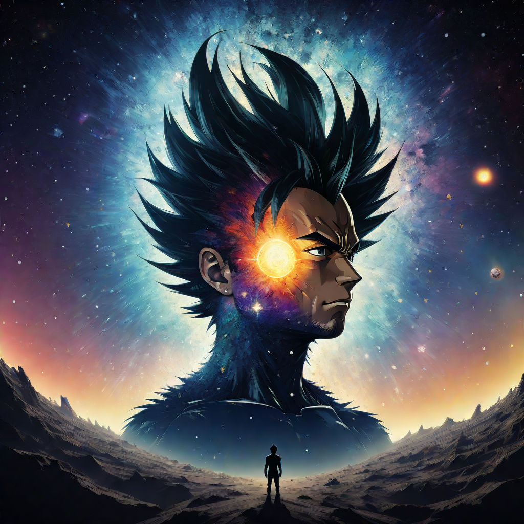 anime artwork {Cosmic Garou} . anime style - Playground