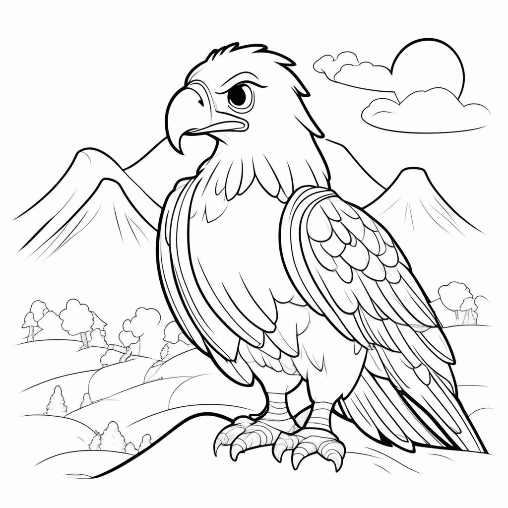 How to draw an eagle portrait | Step by step Drawing tutorials