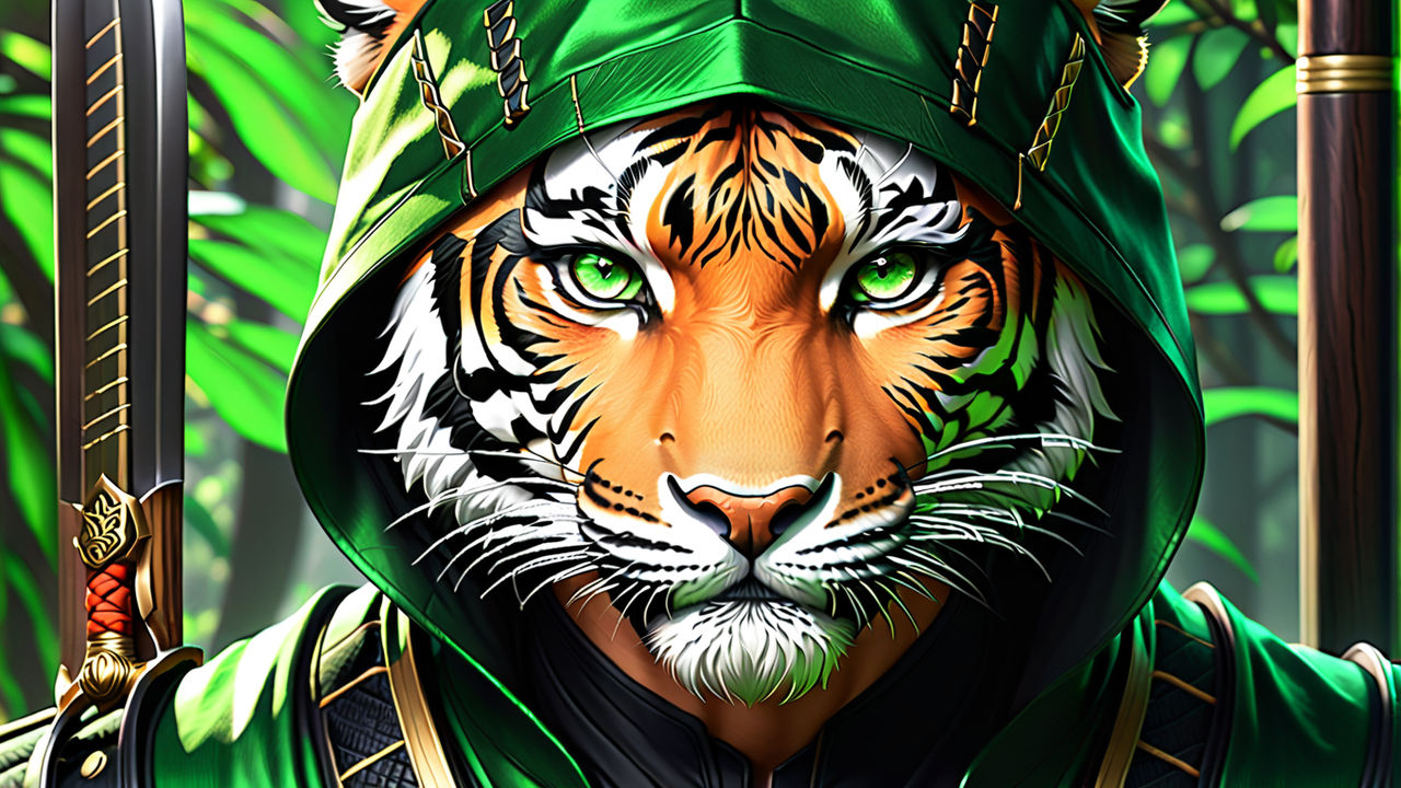 Diamond Warriors Team Logo - Emerald Tiger by EmeraldTiger64 -- Fur  Affinity [dot] net