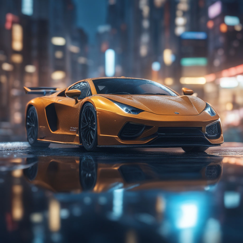 ArtStation - UE4 Ray Tracing, Lamborghini Terzo Millennio