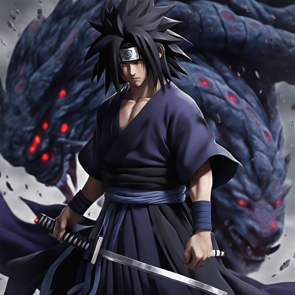 detailed full body portrait sasuke uchiha - Playground