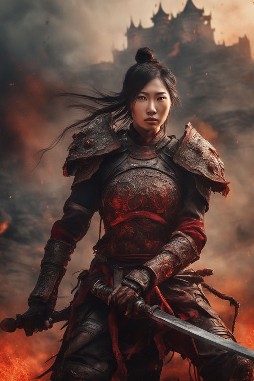 asian warrior women