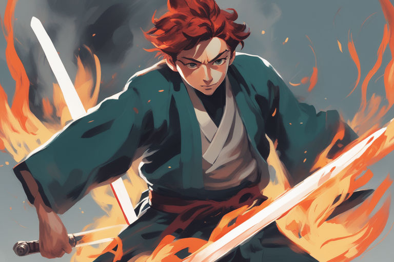 Oni Kimetsu no yaiba Style - Playground