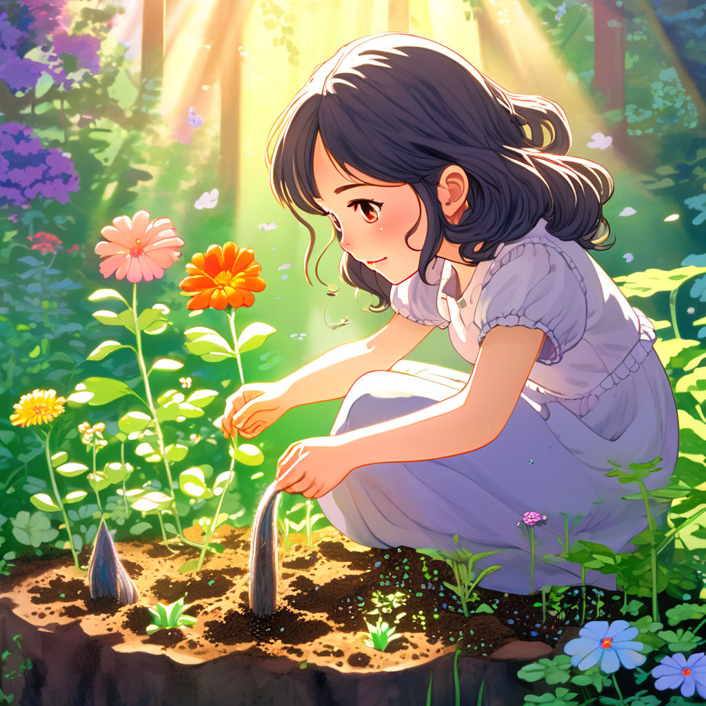 🌸 Planting Club 🌸 | Anime High School ~ Amino