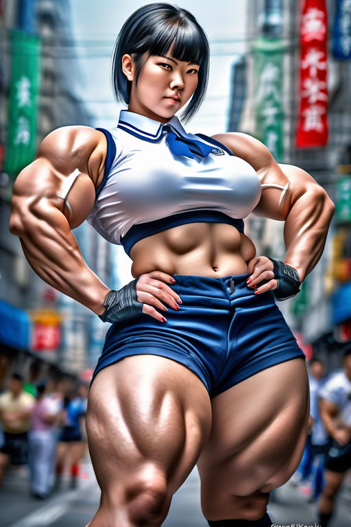 anime bodybuilder - Playground