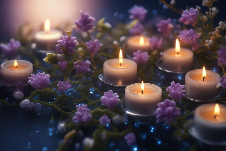 beautiful candles wallpaper desktop