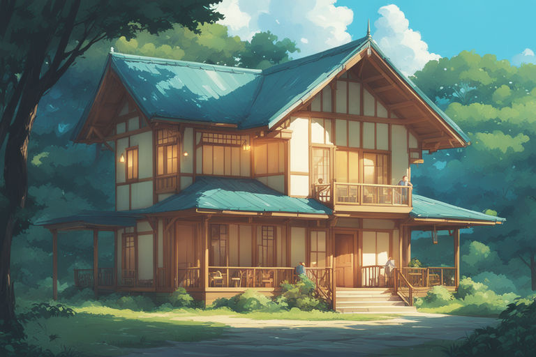 Cute LOFI House Illustration, Anime Manga Style Wallpaper Background  Design, Colorful, Generative AI Stock Illustration - Illustration of light,  game: 280193779