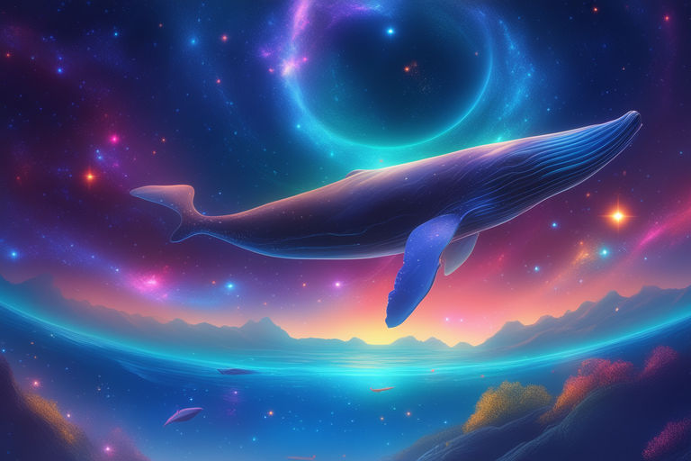 Wallpaper kit, triangle, Space Whale for mobile and desktop, section  фантастика, resolution 1920x1200 - download