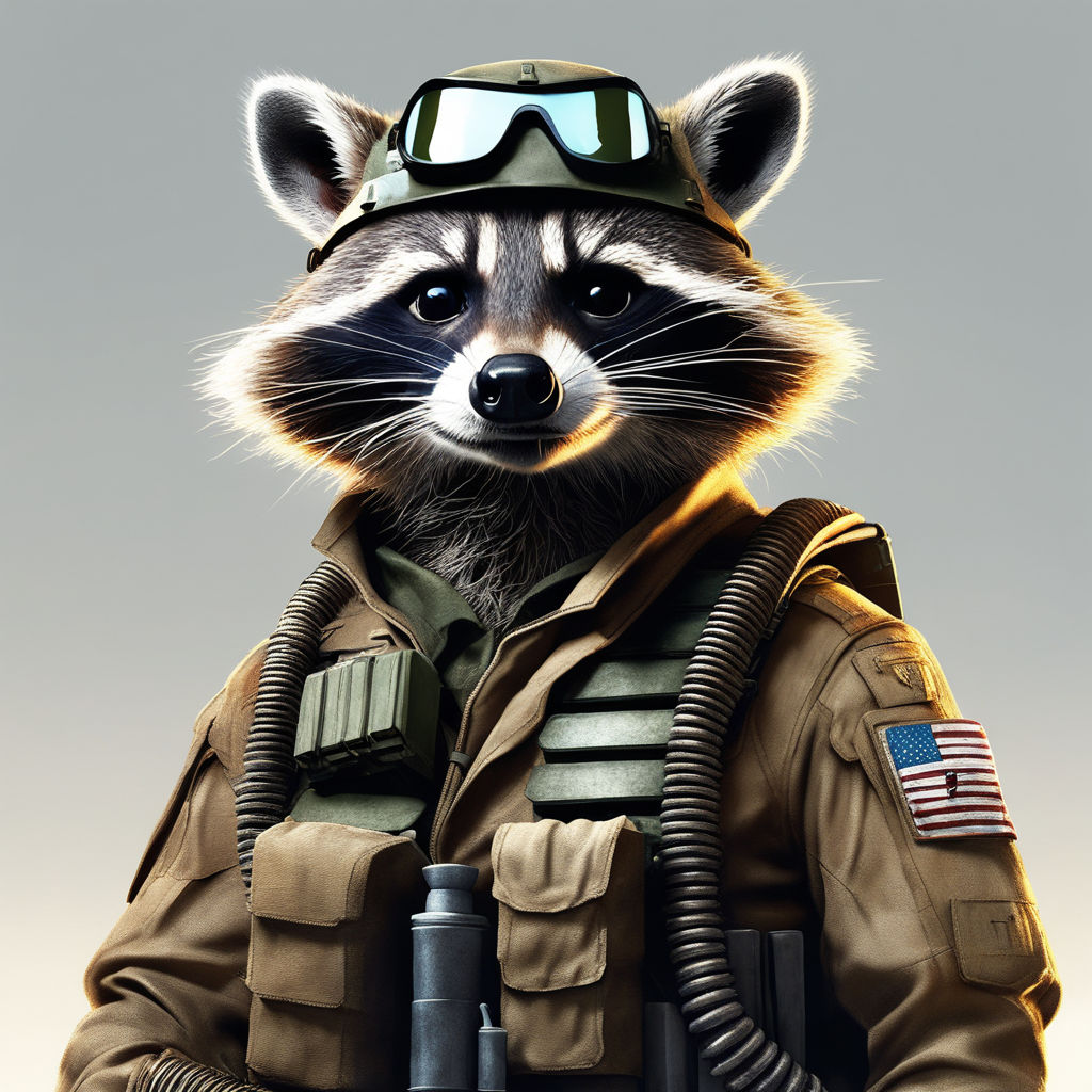 T pose Racoon Meme NFT - Collection