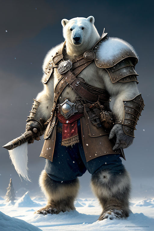 armored polar bear