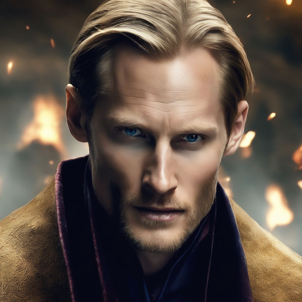 Alexander Skarsgård faces the Mountain from Game of Thrones