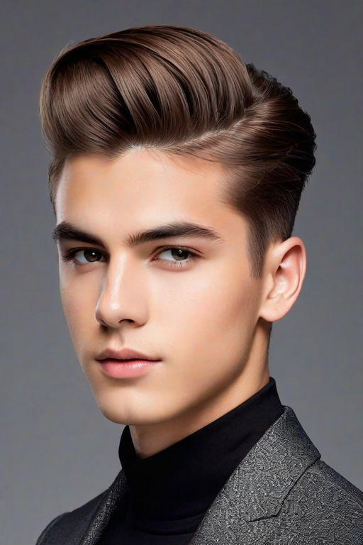 20 Men S Haircut Shaved Sides Back Hair Images, Stock Photos, 3D objects, &  Vectors | Shutterstock