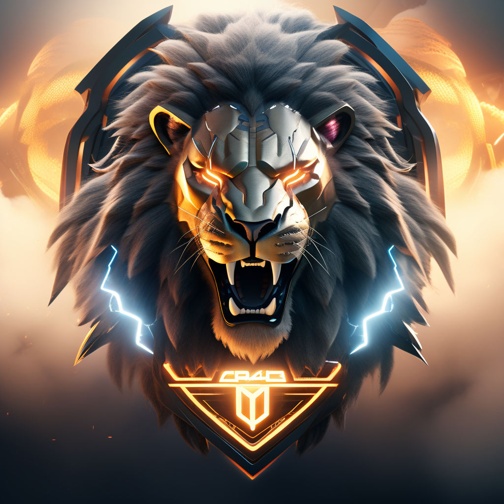 Lion gamer logo, animal, HD phone wallpaper | Peakpx