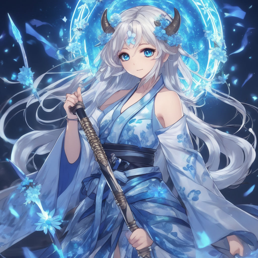 anime ice girl