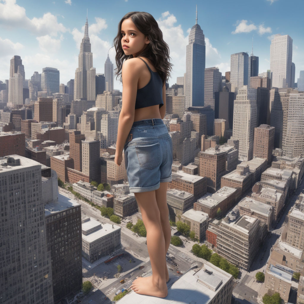 Giantess jenna ortega