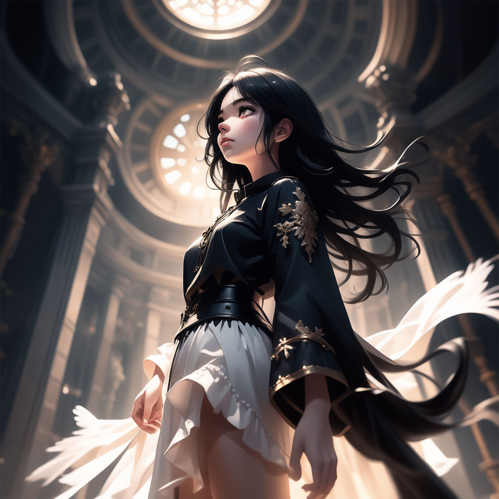 Goth - Anime Girl Characters | Unity AssetStore Price down information