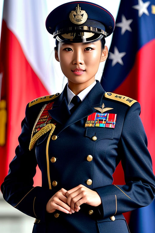 female army officer uniform