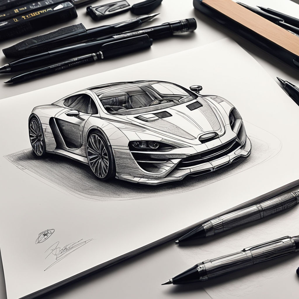 Vrooom – BEEP BEEP! Best car drawing evar ;) | Sean Gallo Designs