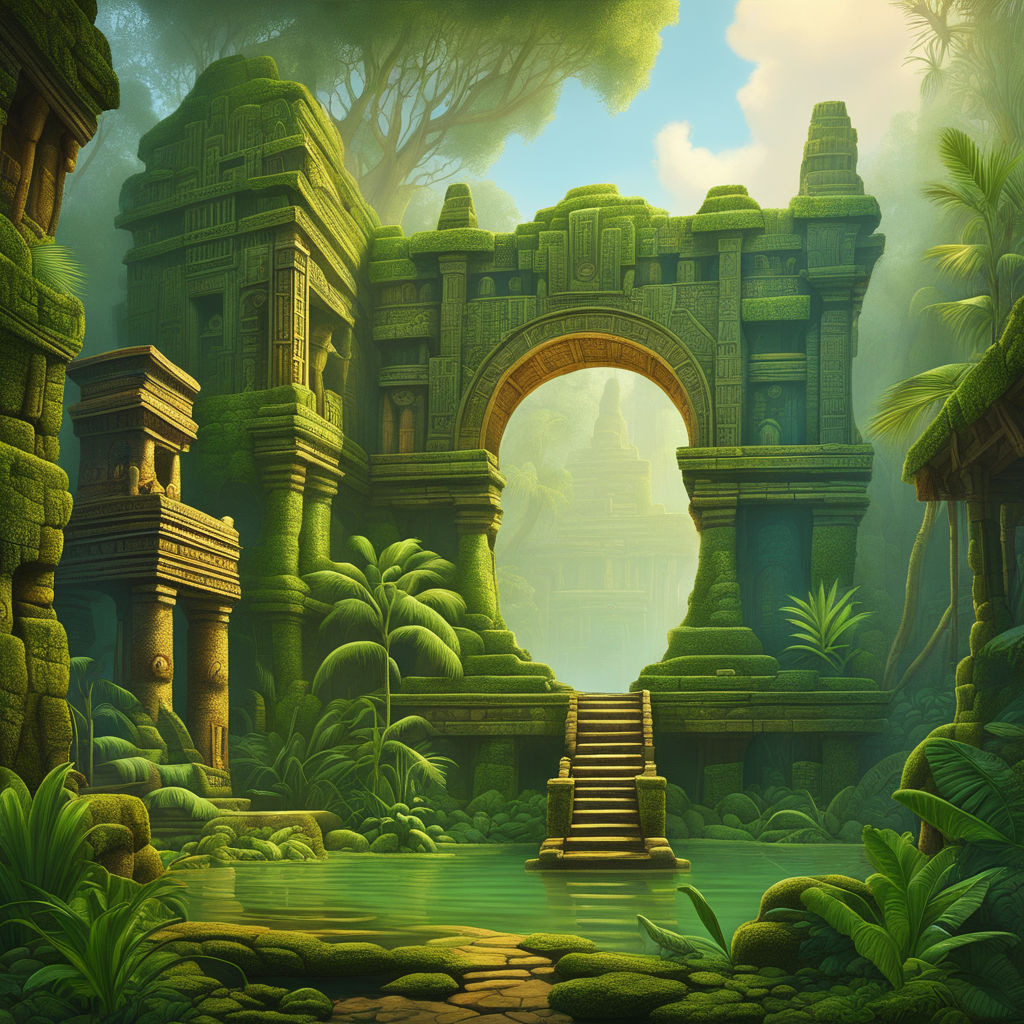 ArtStation - Temple Run 2: Lost Jungle Environment Work