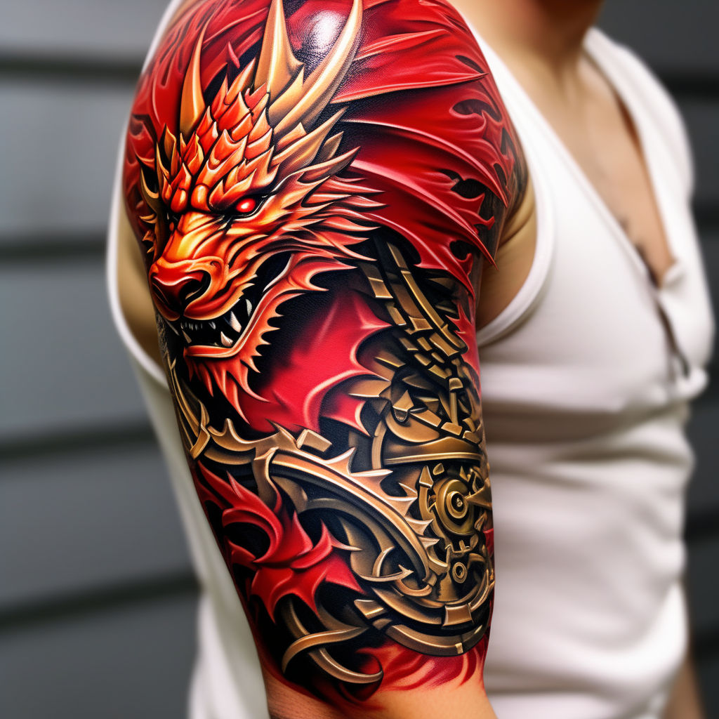 Unleash The Fire Within With These 100 Dragon Tattoo Ideas | Bored Panda