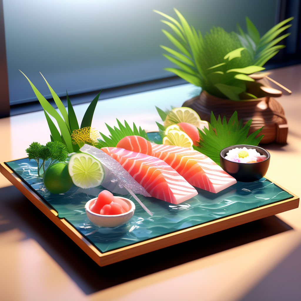 ArtStation - Sushi bamboo mat