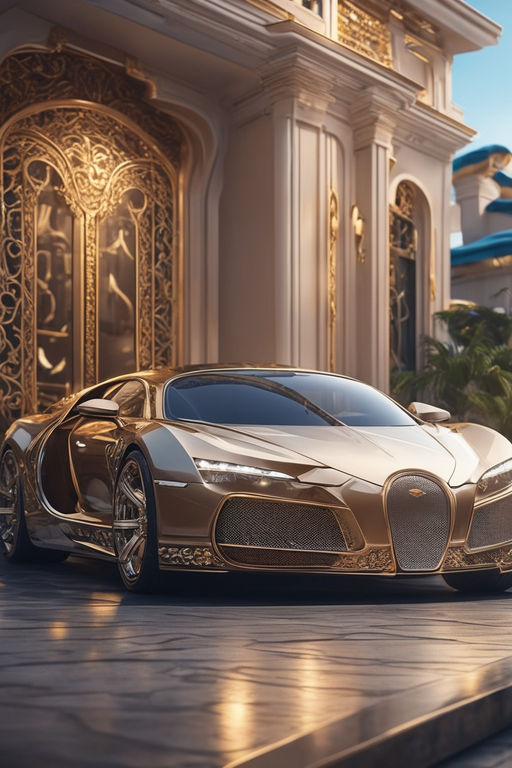 bugatti veyron gold wallpaper