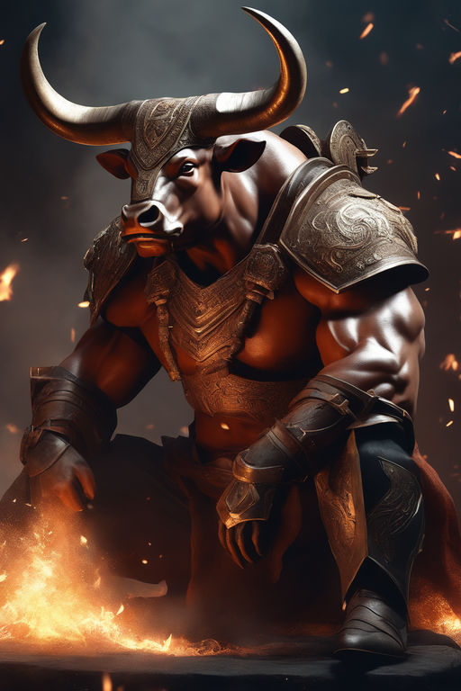 Hades, Character portraits, The minotaur