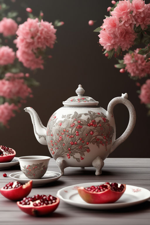 Fantasy clay teapot - AI Generated Artwork - NightCafe Creator