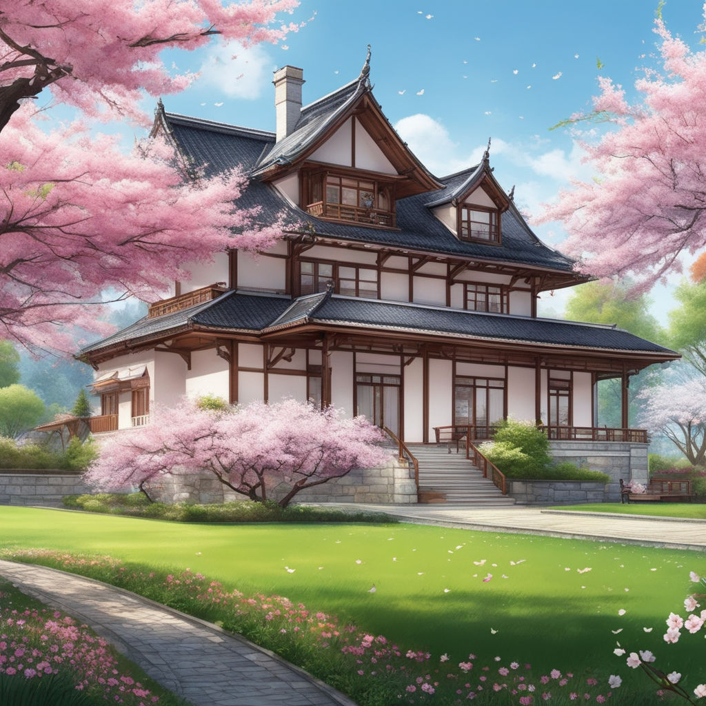 Anime House HD Wallpaper by rkmlady