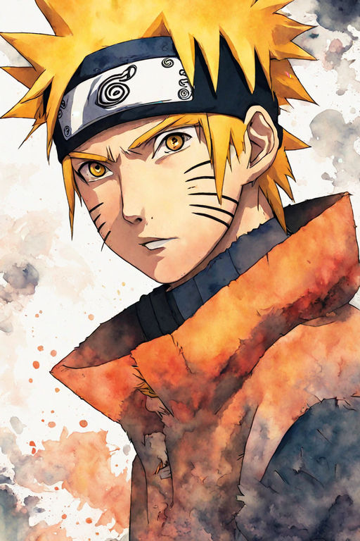 realistic detailed Naruto HD 4K high resolution quality portrait -  Playground