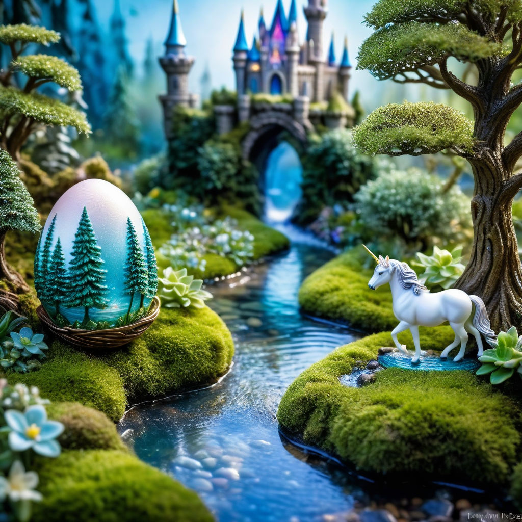 Fairy Forest Scene Art