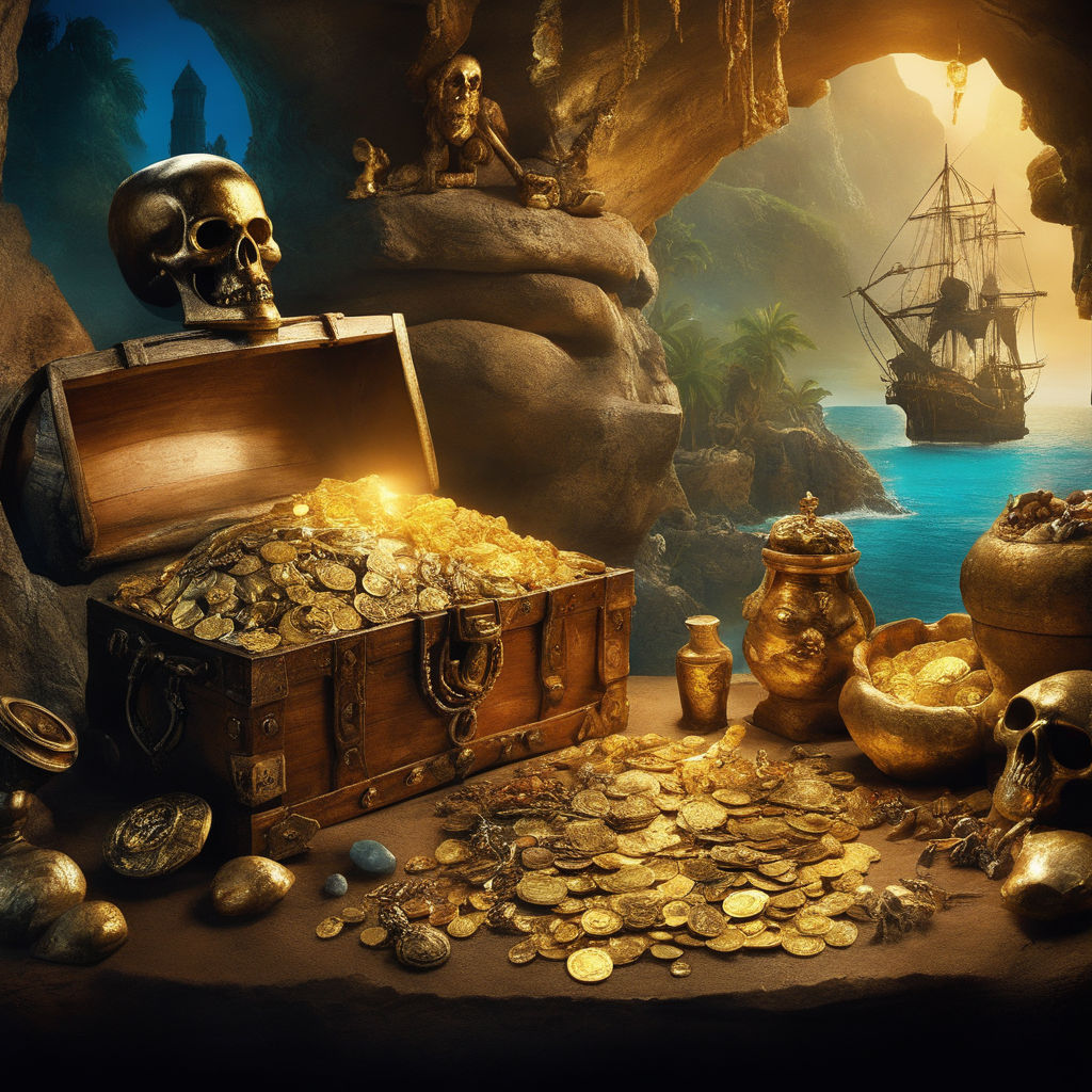 gold treasure cave