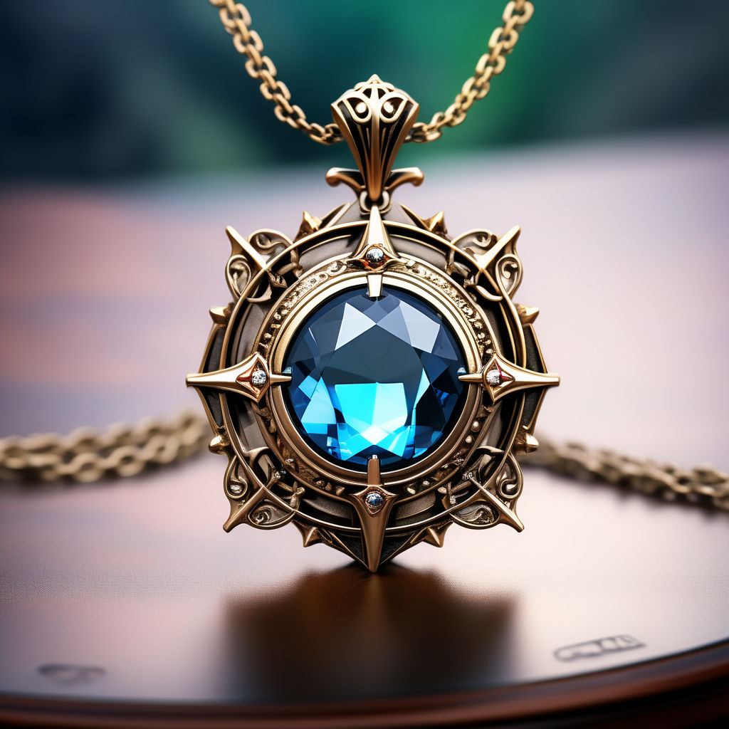 Litjoy Harry Potter Cursed Object Opal Necklace Metal Pin | eBay