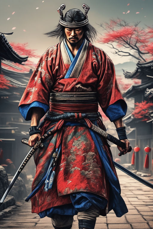 a real-life professional photograph of Kenshin Himura, Stable Diffusion