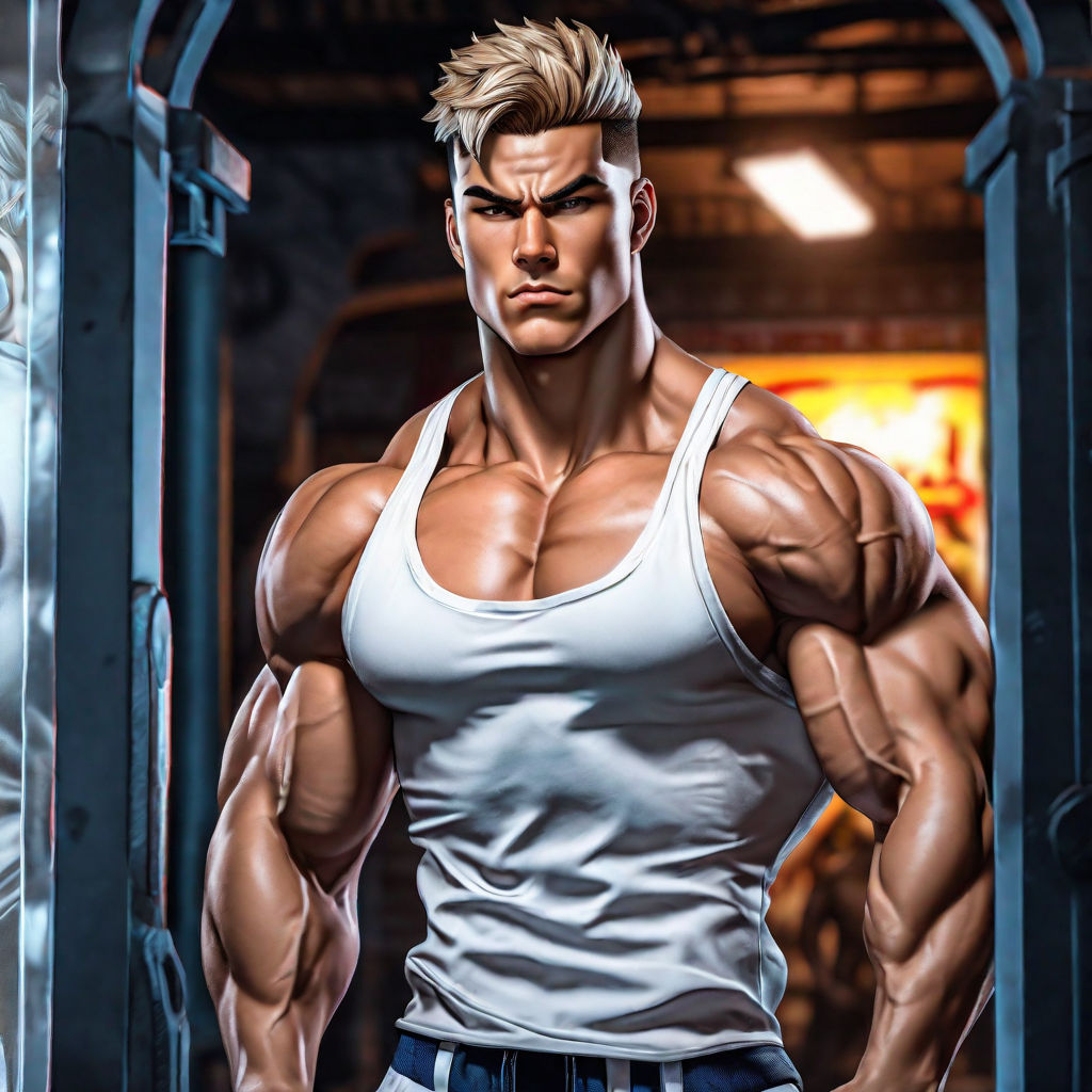 anime bodybuilder - Playground