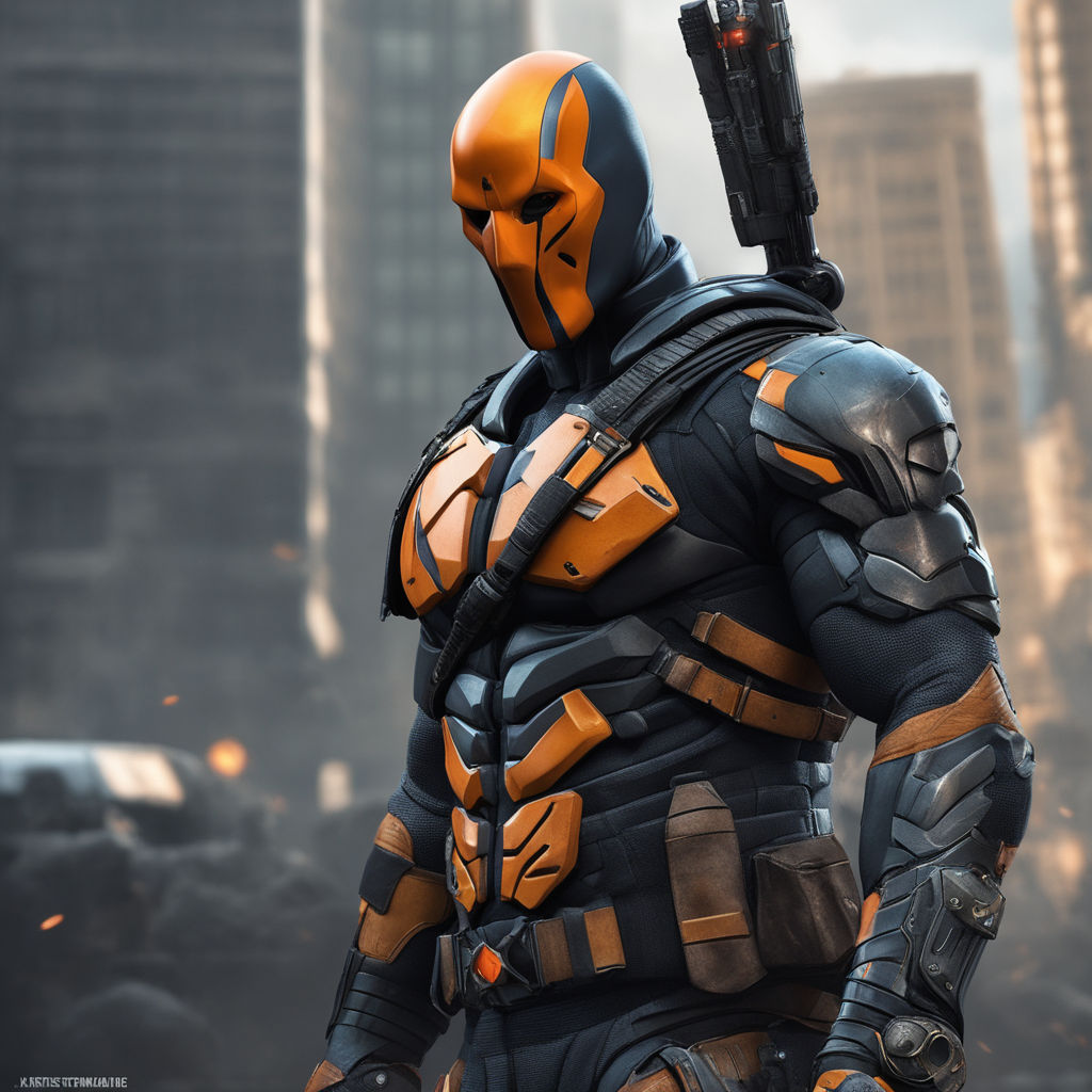 deathstroke injustice concept art