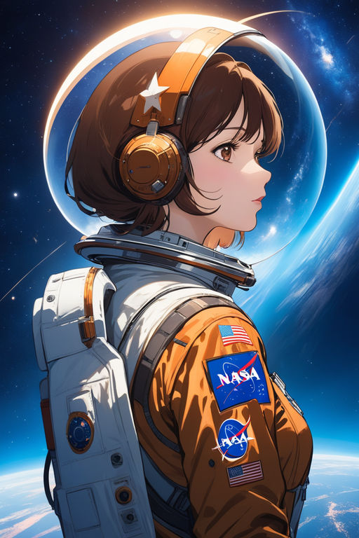 anime kawaii astronaut logo is out of this world adorable The astronaut's  chubby suit and helmet make for a charming design 20840931 Vector Art at  Vecteezy