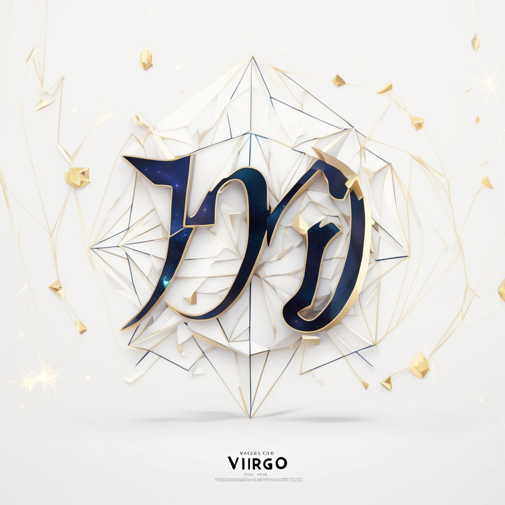 Premium Vector | Hand drawn flat design virgo logo