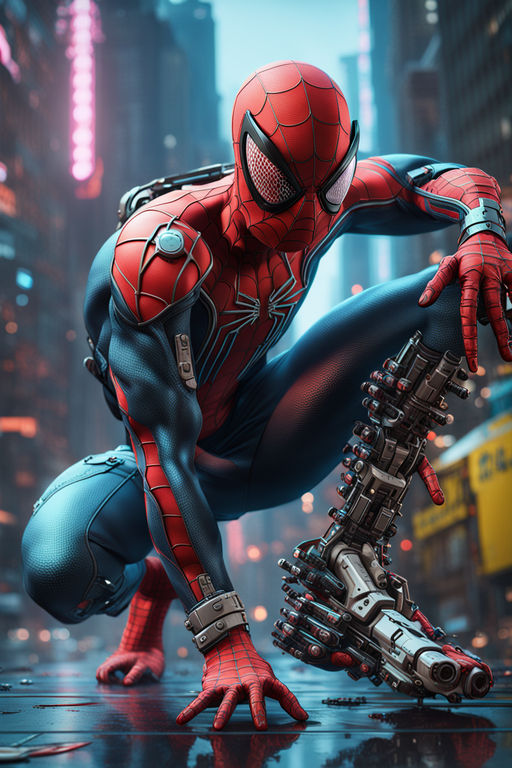 loki as spiderman ,highly detailed, 4k, HDR,, Stable Diffusion